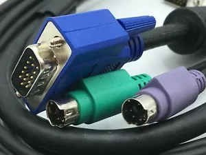 StarTech 35 ft. VGA PS/2 Keyboard, Mouse Computer Cable - Picture 1 of 3