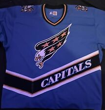 Vintage Washington Capitals Screaming Eagle Nhl Hockey Jersey Large