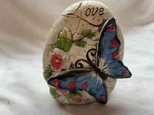 Butterfly Stoneware Doorstop - 5.5" Tall - Picture 1 of 2