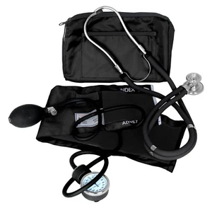 Dixie EMS Blood Pressure and Sprague Stethoscope Kit - Black - Picture 1 of 7