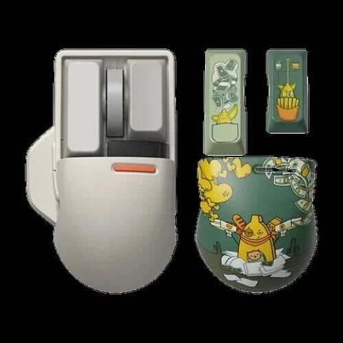 2.4G Wireless Mouse Display Screen Three Mode Rechargeable Pc Gamer Mouse US Lot - Image 1 of 4