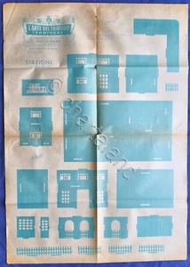 Traforo Fretwork - Turiner Traforo Art Tav. Nr. 338 - Bahnhof - Bild 1 von 1