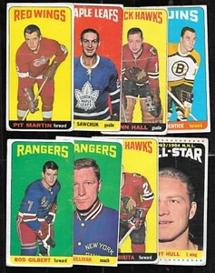 1964-65 TOPPS TALL BOY 64-65 TOPPS TALL BOYS NHL HOCKEY CARD 1-110 SEE LIST - Picture 1 of 93