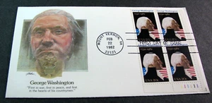 US Briefmarke FDC Scott # 1952 George Washington 1982 gebraucht PL43 - Bild 1 von 1