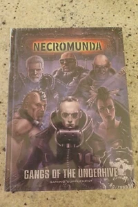 NECROMUNDA GANGS OF THE UNDERHIVE HC SEALED NEW WARHAMMER 40,000 40K RARE - Picture 1 of 3