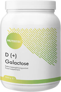 D+ Galactose Pulver Hochrein  99 %, mit Messlöffel D-Galaktose Laborgeprüft 