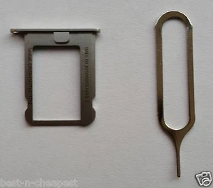 iPhone 4 4S Sim Tray Simkartenhalter Sim Tray iPhone 4 4S Tray Ersatz - Bild 1 von 2