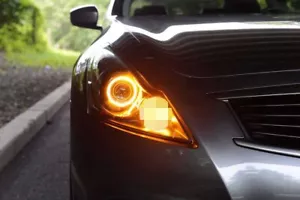 for Infiniti G25 Q40 G37 sedan 10-15 headlight Switchback LED halo ring Signal - Bild 1 von 21