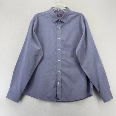 UNTUCKit Mens Wrinkle Free 100% Cotton Long Sleeve Shirt X Large XL - Image 1 of 4