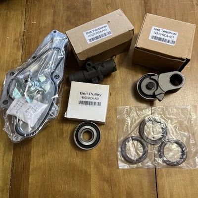 Kit Bomba Agua Para 05-17 HONDA ODYSSEYCORD Juntas Sellos Tensor (Sin Cinturones) Foto 1 de 4