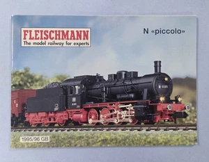 CATÁLOGO PICCOLO FLEISCHMANN ESCALA N 1995-96 GB en INGLÉS - ¡DE COLECCIÓN Y NÍTIDO! - Imagen 1 de 3