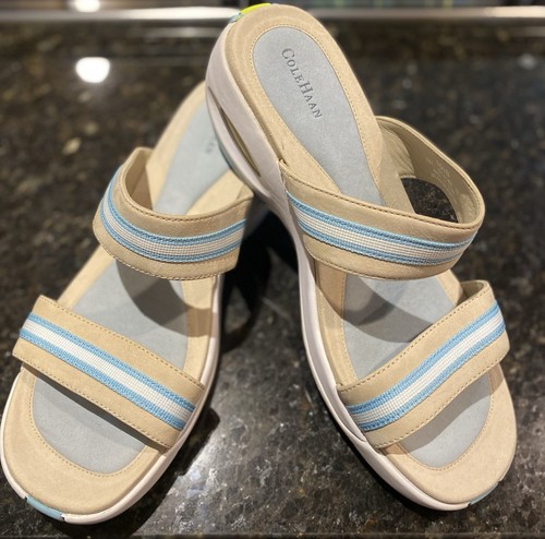 NIKE COLE HAAN sandalo donna con cinturino taglia 10 5 NUOVO DI ZECCA!