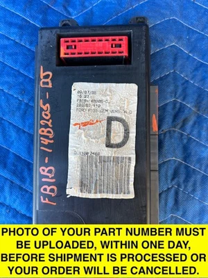♨️ 99-2001 Ford F-250 F-350 Super Duty GEM Multifunction Module F81B-14B205-DJ♨️ Foto 1 de 4