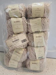 Rowan Holiday Yarn 031 pomice cotone viscosa poliestere lotto di 10 - Foto 1 di 11