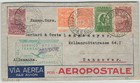 139422) Brasilien Luftpost Südamerika-Europa 1934 nach Hannover