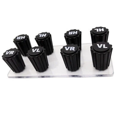 8-16x Black Plastic Tyre Valve Air Dust Caps Universal Car Van Truck Cycle - Image 1 of 4