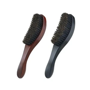 Cepillo para barba para hombre - Herramienta de aseo de cerdas de jabalí suaves para el cuidado y crecimiento de la barba - Imagen 1 de 14