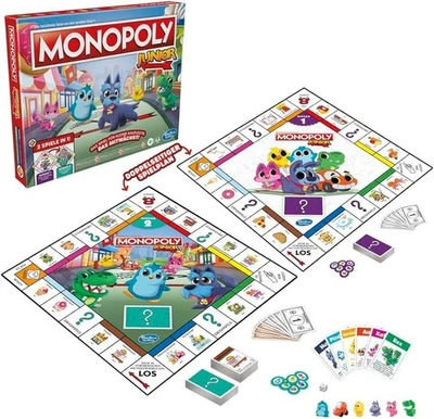 Hasbro - My First Monopoly Game - Kids Ages 4+, 2-Sided Gameboard - BRAND NEW - Image 1 of 2