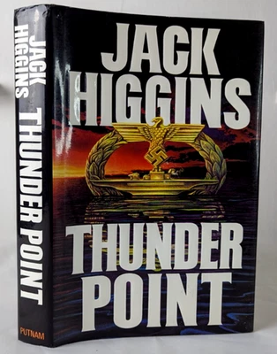 Thunder Point  HC  Jack Higgins WW2 Fiction Novel  Sean Dillion  Foto 1 de 4