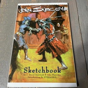 John Buscema Sketchbook di J. David Spurock & John Buscema fumetto, brossura - Foto 1 di 6