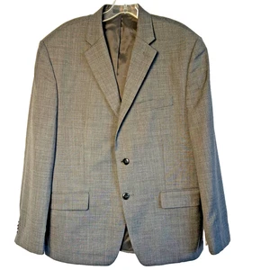 Michael Kors Gray Wool Blend Stretch Kaplan Blazer - Men's 42 Short - NEW - Picture 1 of 13