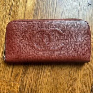 ⚡️Chanel Timeless Caviar CC Zip Around Long Wallet - Picture 1 of 12