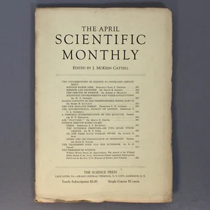 THE SCIENTIFIC MONTHLY - April 1934 - The Telephone Pole and the Mushroom - Picture 1 of 7