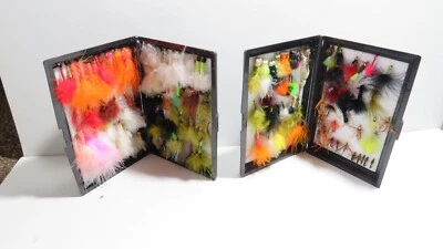 Set of 2 boxes Trout Flies Fishing Selection Sets - Image 1 of 4