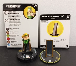 HeroClix: Enchantress #055 w/ Mirror of Mysolljh #s006 - Mighty Thor Super Rare - Picture 1 of 1