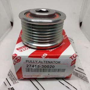 27415-30020 Fits For Toyota 1KD 2KD Alternator Pulley With Clutch Genuine - Picture 1 of 6
