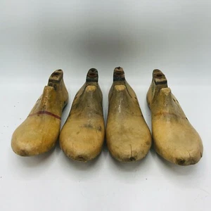 4 pares de formas zapatero de madera Vulcan años 50 Vulcan Brocton - Imagen 1 de 10