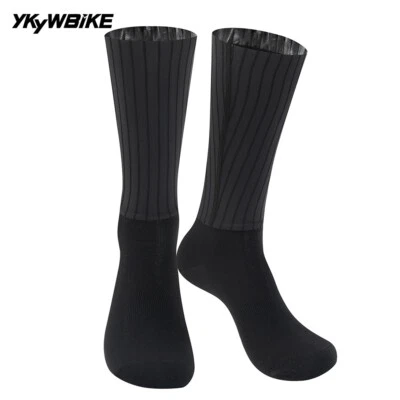 Aero Cycling Socks Aerodynamics Road Bike Racing Anti-Slip Socks Unisex EU38-44 - Image 1 of 4