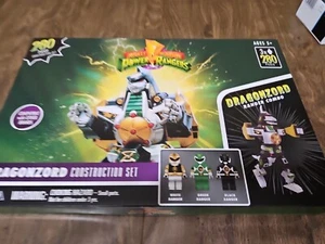 Dragonzord Mighty Morphin Power Rangers Construction Building Set 280pc Hasbro - Picture 1 of 4