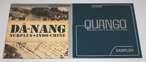 QUANGO (2 x Promo CD Sampler) Da-Nang Surplus Indo-Chine + Music For Global Cult - Picture 1 of 3