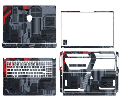 Dazzle Vinyl Laptop Special Sticker For MSI GP78 GP78HX - Image 1 of 4