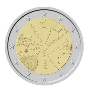 FINLANDIA 2 euro 2024 Arquitectura finlandesa - Gesellius Lindgren Saarinen - Imagen 1 de 1