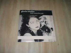 GLORIA ESTEFAN - DON'T WANNA LOSE YOU (EPIC 7") - Bild 1 von 3