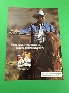 CIGARRILLOS MARLBORO ORIGINAL VINTAGE 1 PÁGINA ANUNCIO IMPRESO ANUNCIO DD11 - Imagen 1 de 1