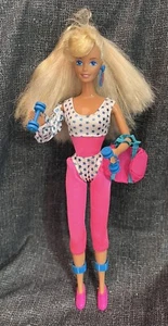 BARBIE And The ALL STARS Doll Mattel Aerobics Party Star.Some Accessories.Flaws - Picture 1 of 17