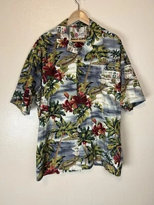 Hilo Hattie XL The Hawaiian Original Men’s Shirt Luau Girl Resort Kahala Spooner - Picture 1 of 3