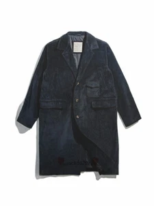 Gabardina de pana cálida Maden para hombre de colección informal abrigo largo de trabajo - Imagen 1 de 6