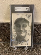 1936 Goudey Wide Pen R314 “Pepper” Martin Type 1 SGC 2 St. Louis Cardinals