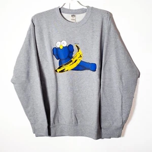 KAWS + WARHOL UNIQLO Sweat Shirt UT Collection US Gr. M (JP Gr. L) NEU mit Etikett - Bild 1 von 5