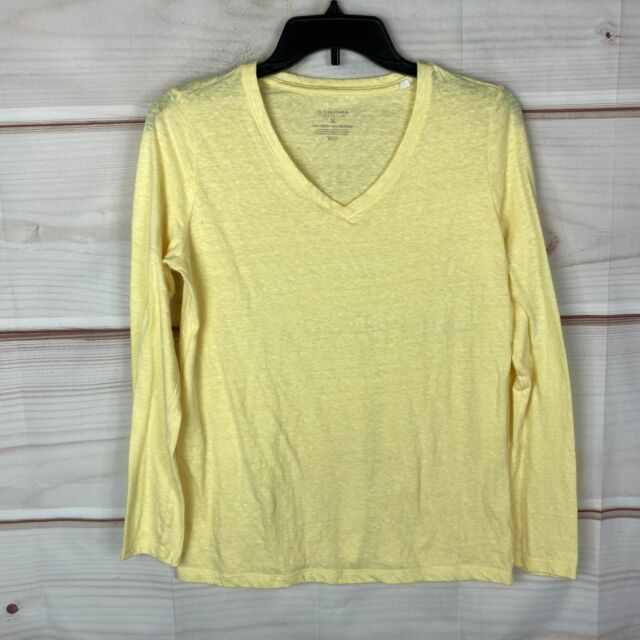 Las mejores ofertas en Camiseta Amarilla de Poliéster Tops para mujer