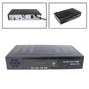 Sat TV Receiver 1080P HD Digital DVB S2+DVB T2 COMBO 4K MEPG4 Set Top Box - Bild 1 von 12