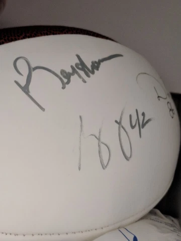 Keyshawn Johnson Autograph NFL Football Dallas Cowboys New York Jets Cover
