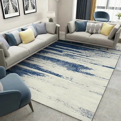 3D Blue Abstract ZHUA1311 Game Non Slip Rug Mat Photo Carpet Zoe - Image 1 of 4