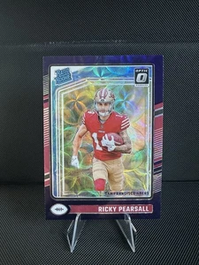 Mira óptica Panini Donruss 2024 - clasificación novato Ricky Pearsall #284 púrpura Prizm - Imagen 1 de 2