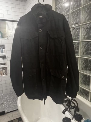 G-STAR Raw Falco Field Jacket Canvas Military Style Men's Sz XXL navy - Image 1 of 4
