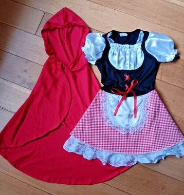 LITTLE RED RIDING HOOD COSTUME, AGE 3-5 YEARS - Image 1 of 4